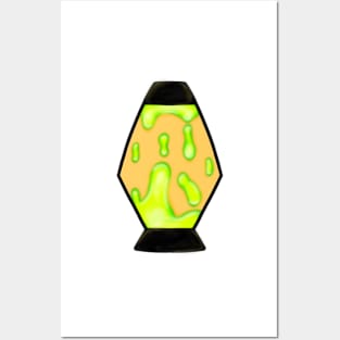 Green Lava Lamp Posters and Art